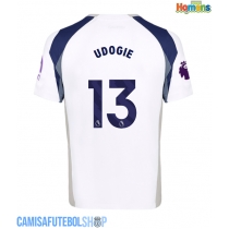 Camisa de time de futebol Tottenham Hotspur Destiny Udogie #13 Replicas 1º Equipamento 2025-26 Manga Curta